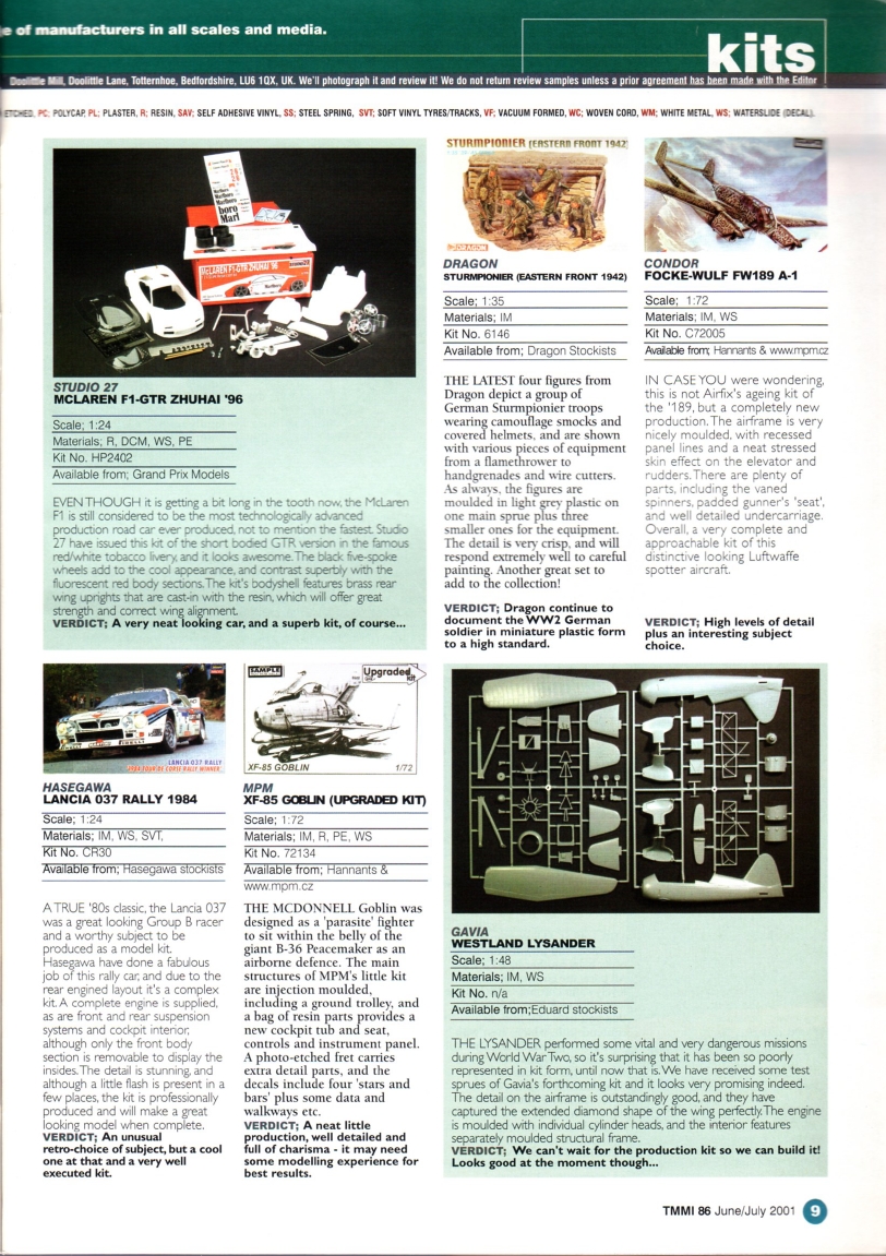 Tamiya Model Magazine 086 (2001-06)